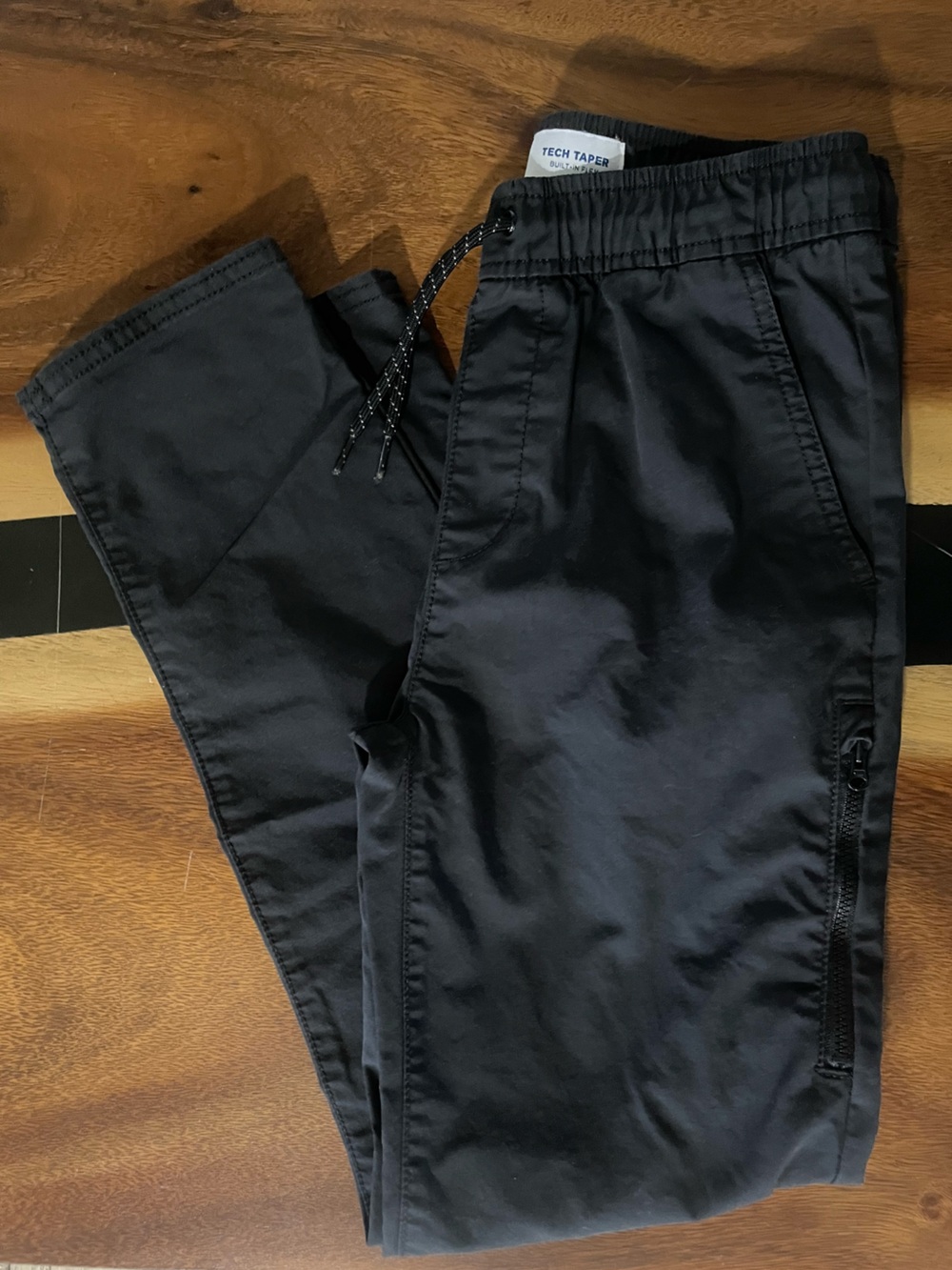 Old Navy Black Tech Taper Joggers for Kids